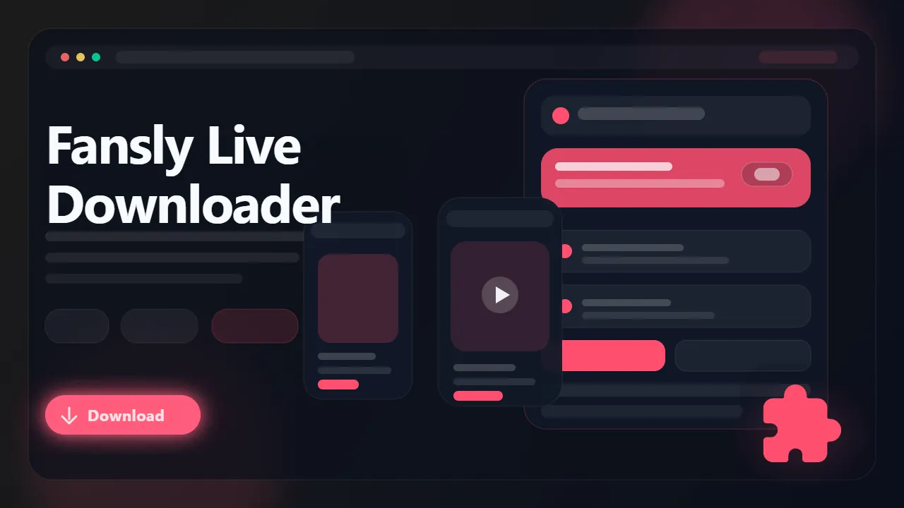 Fansly Live Downloader workflow preview