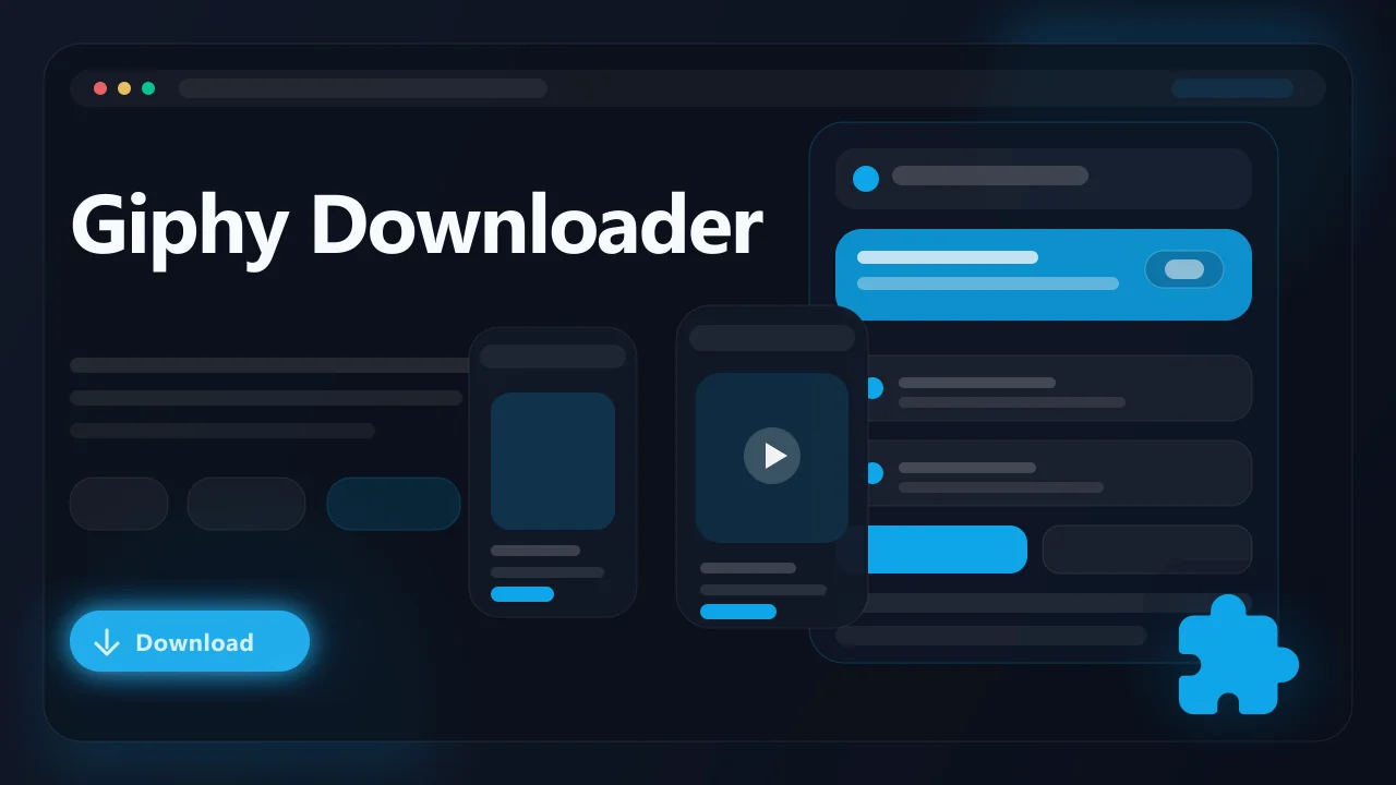 GIPHY Downloader hero image