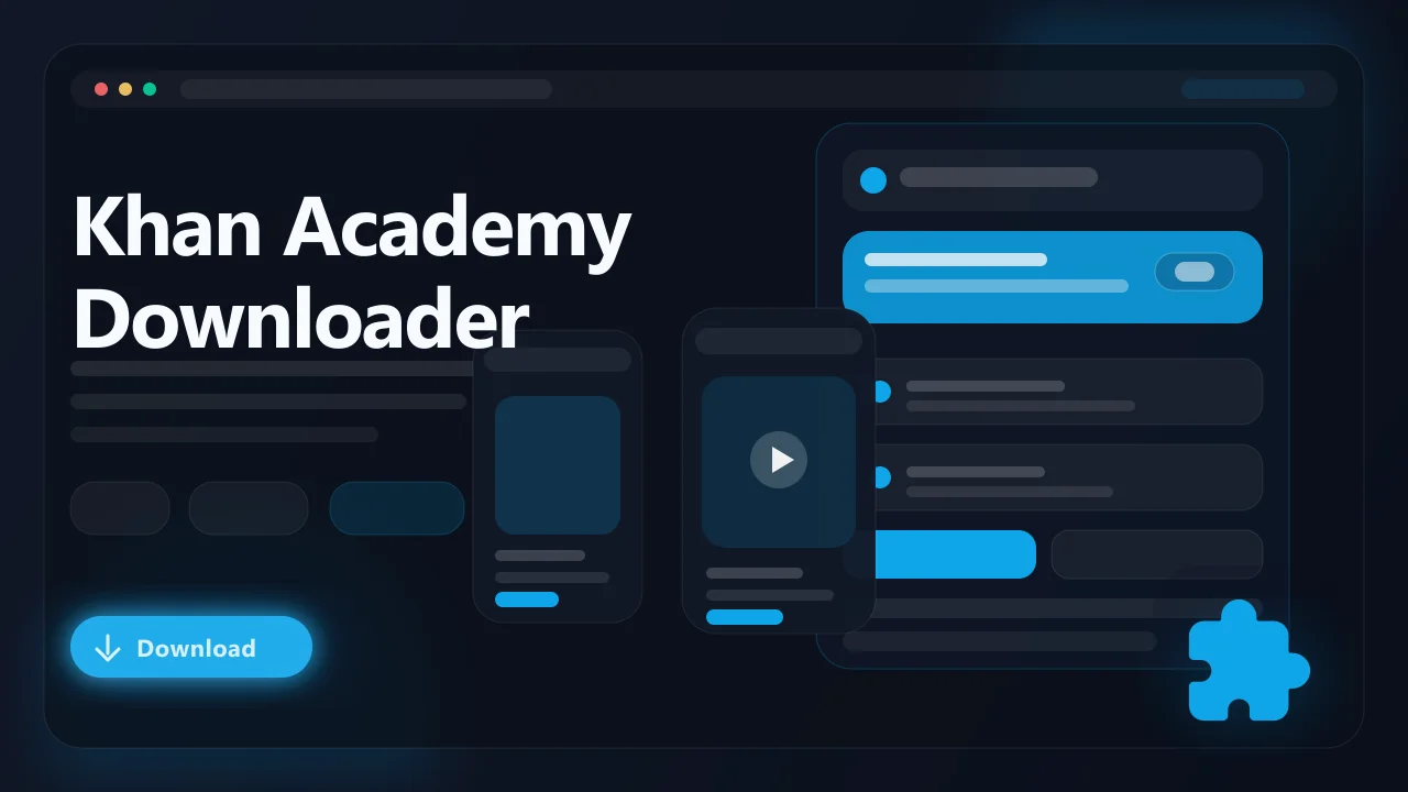 Khan Academy Downloader hero image