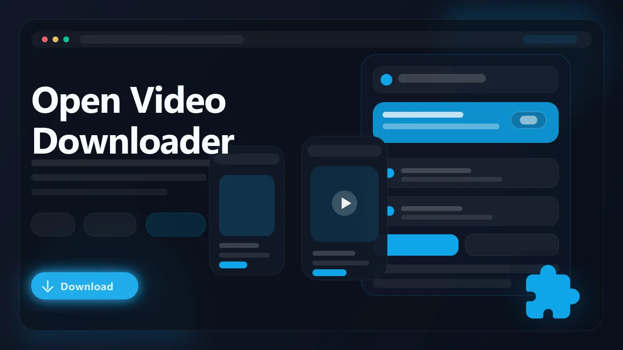 Open Video Downloader hero image