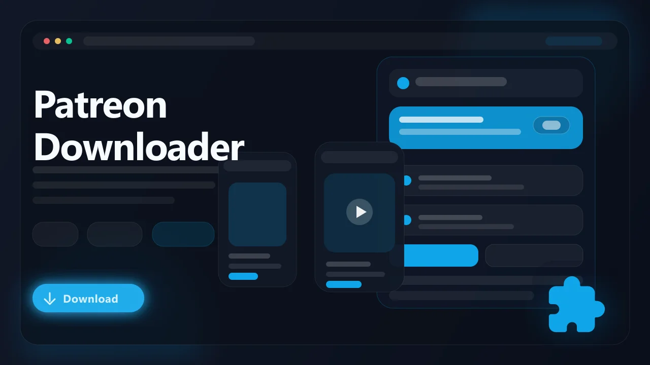 Patreon Downloader hero image