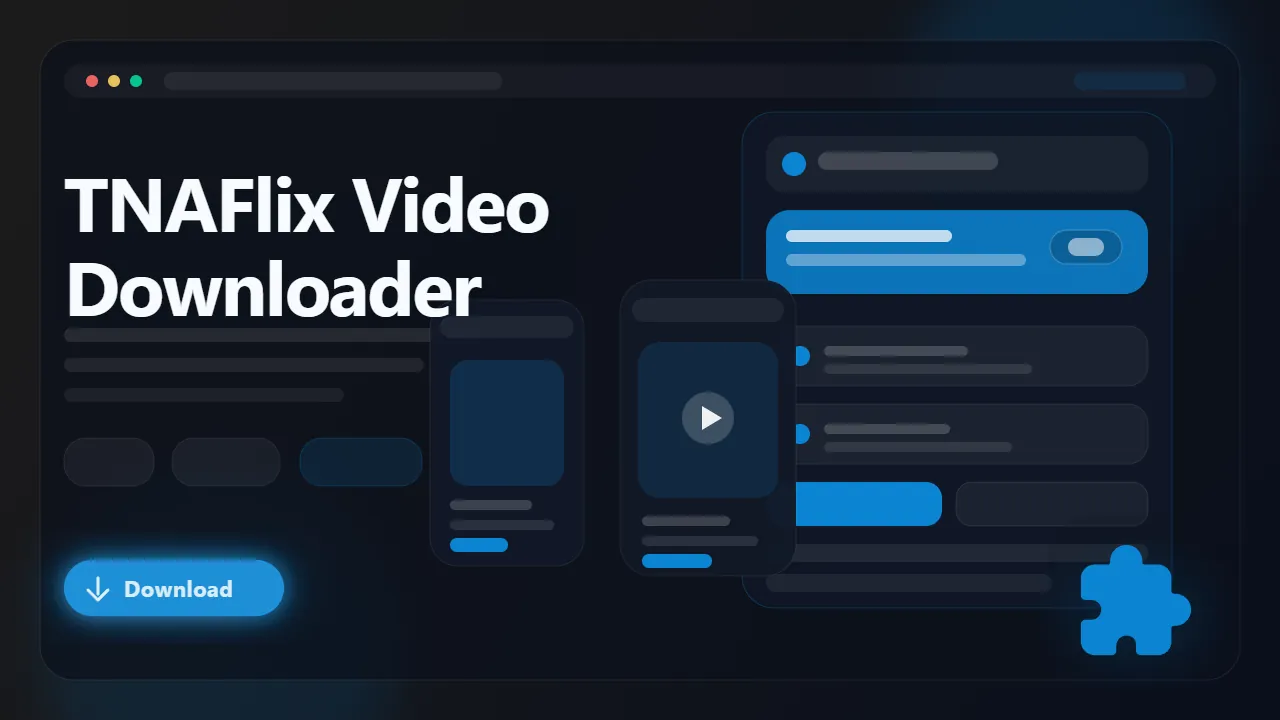 TNAFlix Downloader workflow preview