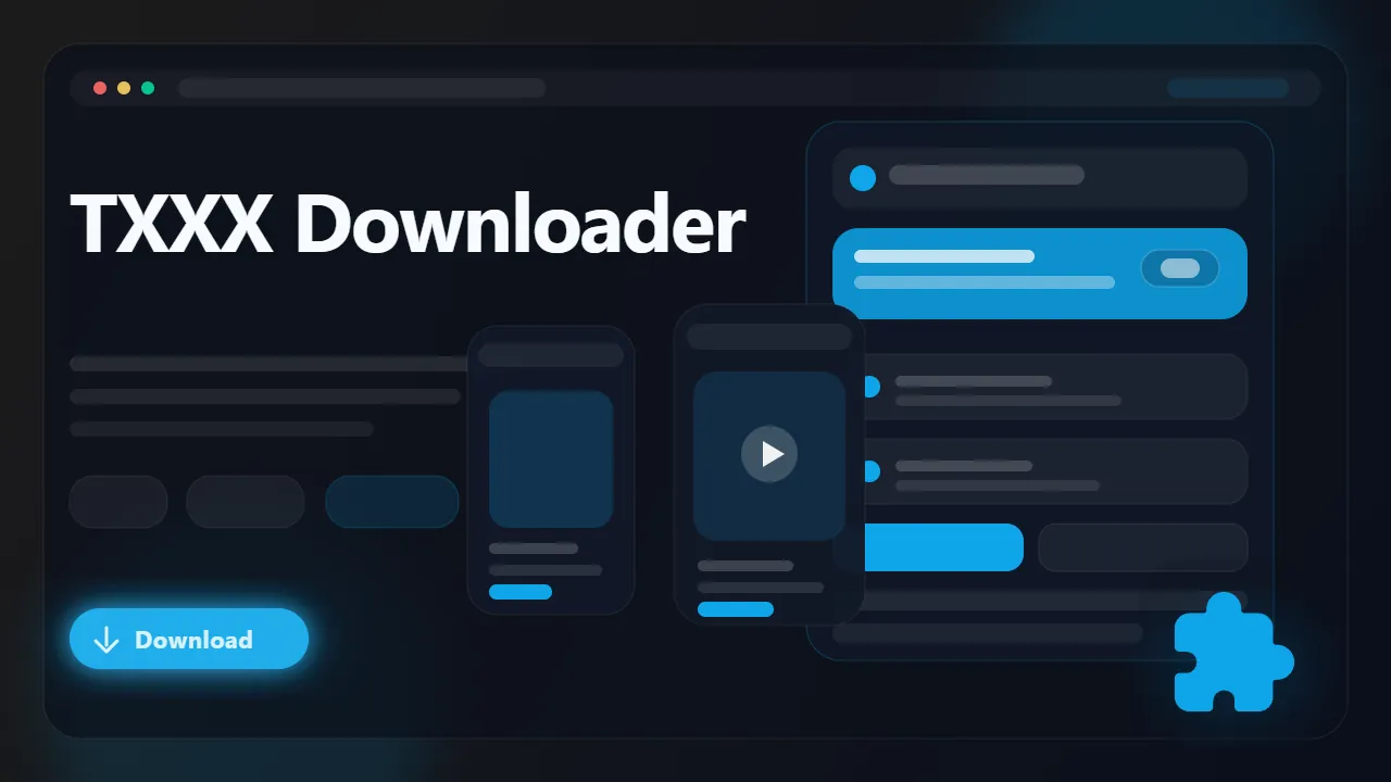 TXXX Downloader workflow preview